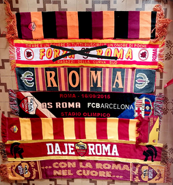 AS ROMA collezione gadget giallorosso sciarpa - Sports In vendita a Roma