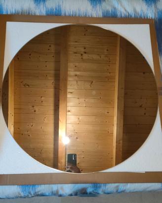 Specchio tondo filomuro diametro 70cm