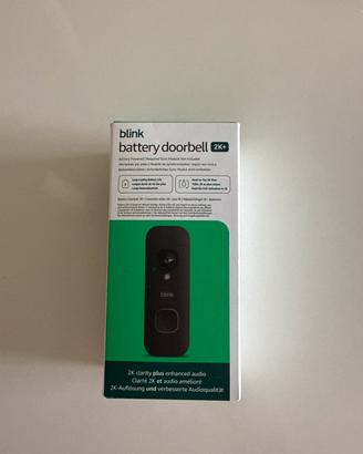 Blink doorbell 2K+ (NUOVO) Video Citofono