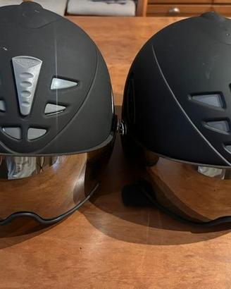 Coppia Caschi Sci "Uvex HLMT 300 Visor"