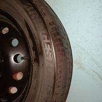 Ruota estiva bridgestone con cerchio 205/60/R16