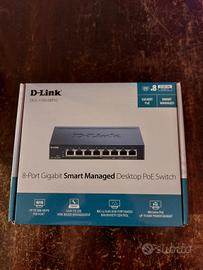 Switch D-Link DGS-1100-08PV2 Smart Managed 8 Porte