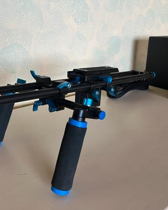 Spallaccio video Smallrig + Neewer