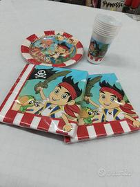 🎉 Set Festa a Tema "Jake and never land pirates