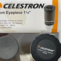 Celestron oculare zoom 8-24 mm pari al nuovo