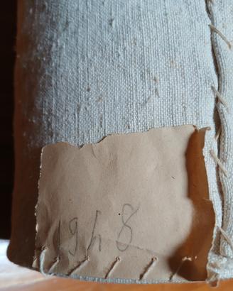 Torsello tela canapa pura 1948 