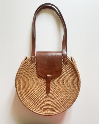 Borsa in rafia del Madagascar