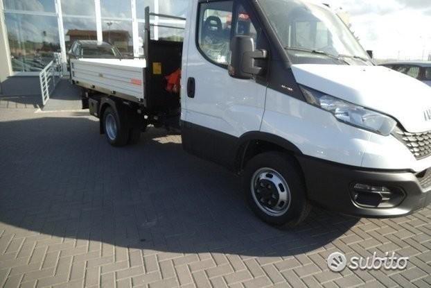 Iveco daily 35 c 18 ribaltabile gru fassi f 32