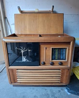 mobile bar giradischi