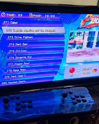 Arcade Plancia + Televisore Panasonic 42