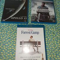 Il gladiatore, Forrest gump e Apollo 13 blu ray