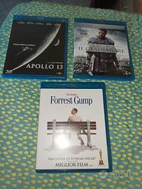 Il gladiatore, Forrest gump e Apollo 13 blu ray