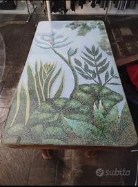 Tavolo con vetro di Murano