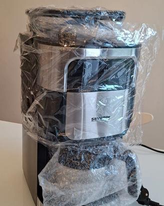 Macchina da caffè con filtro in acciaio INOX e car