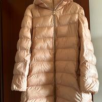 Piumino lungo GEOX rosa chiaro