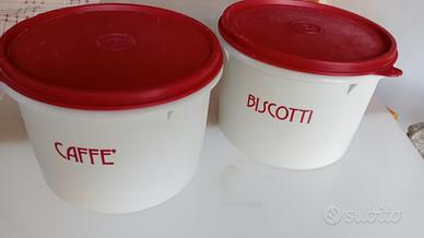 Set due contenitori Tupperware.