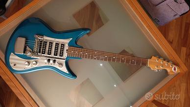 Teisco Del Rey ET-460 Shark Fin '66 Metallic Blue