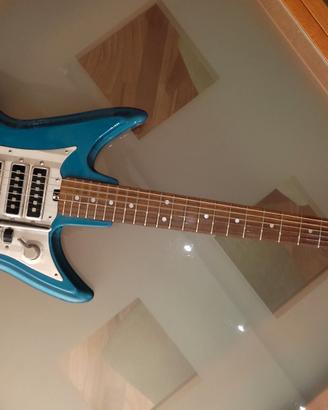 Teisco Del Rey ET-460 Shark Fin '66 Metallic Blue