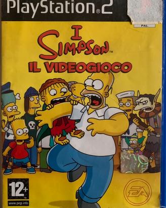 I Simpson IL Videogioco PS2 ITA PAL