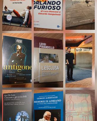 Set n. 10 DVD + 2 Libri di Teatro Italiano (da Col