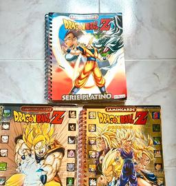 Lotto Album Dragon Ball Z oro argento platino