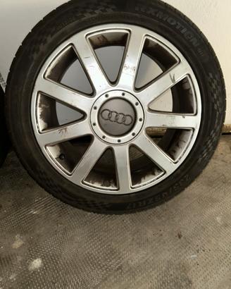 4 cerchi in lega Audi+pmeumatici RXMotion