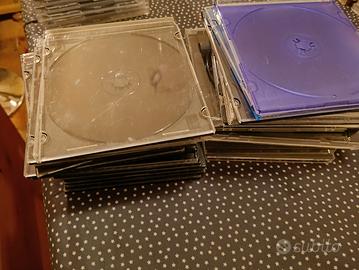 porta cd e cd vuoti 