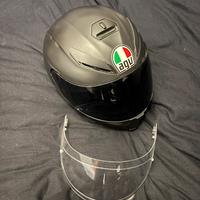Casco moto integrale AGV K1 S Matt Black