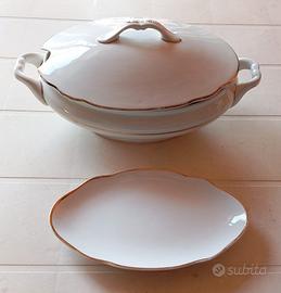 Zuppiera e vassoio Laveno Revelli