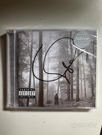 Cd Folklore Taylor Swift Autografato