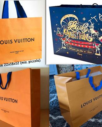 BUSTE SHOPPER ORIGINALI LOUIS VUITTON MISURE VARIE