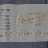 AS Roma-Fascia Capitano Francesco Totti Last Match