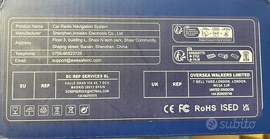 Autoradio Carplay