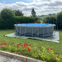 Piscina4,27 mx2,50m +Filtro a Sabbia e Accessori