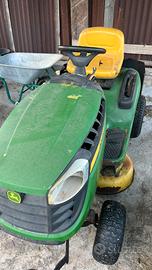 2 trattorini tagliaerba senza raccolta