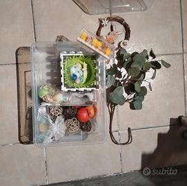 decori per Pasqua e albero di Pasqua 