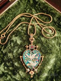 Collana Vintage art déco firmata per donna