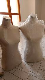 1 Manichino donna mezzo busto 10 euro