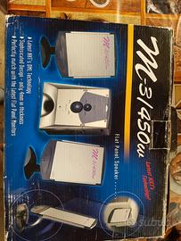 Casse altoparlanti piatte con subwoofer