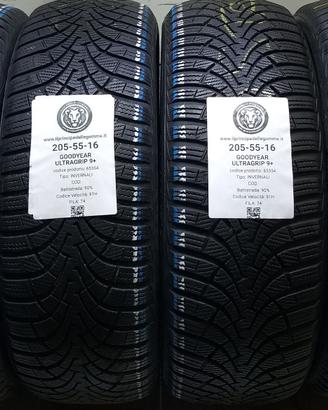4 GOMME 205 55 16 GOODYEAR A65354