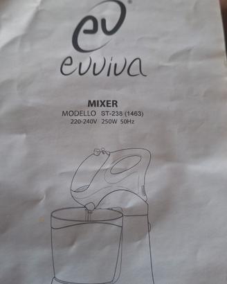 Mixer da cucina evviva