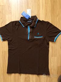 Polo CONTE of FLORENCE Taglia M col. Marrone