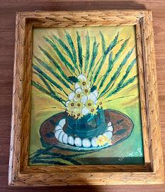 Quadro con cornice artigianale