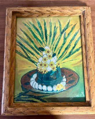 Quadro con cornice artigianale