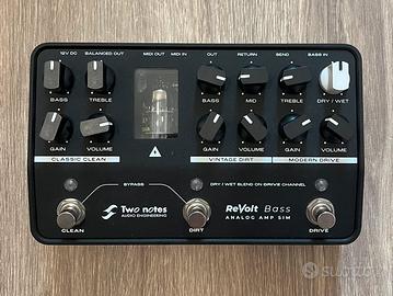 Two Notes Revolt Bass Analog Preamp