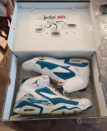 Scarpe Nike Jordan MVP bianche/blu taglia 46