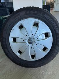 Cerchi Ferro Audi con Gomme nuove Michelin