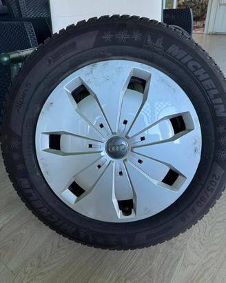 Cerchi Ferro Audi con Gomme nuove Michelin