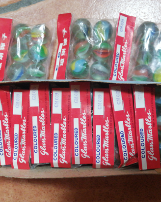 Biglie Coloured Glass Marbles
