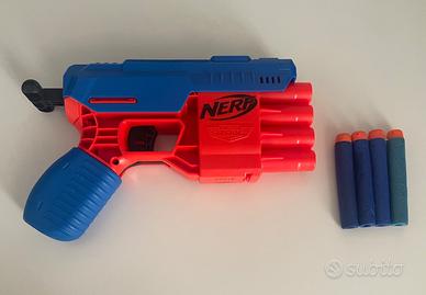 Pistola Nerf Alpha Strike Fang QS-4 Hasbro 4 Dardi